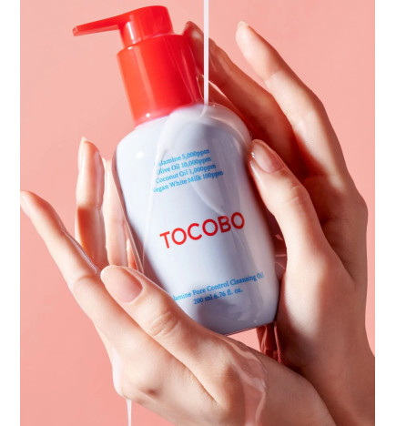 TOCOBO Calamine pore Control Cleansing Oil 200ml (ACEITE LIMPIADOR)